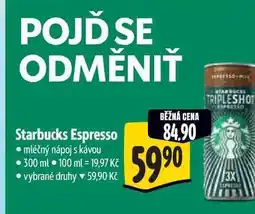 Albert Starbucks Espresso 300 ml nabídka