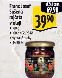 Albert Franz Josef Sušená rajčata v oleji 180 g nabídka