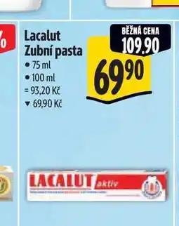 Albert Lacalut Zubní pasta 75 ml nabídka