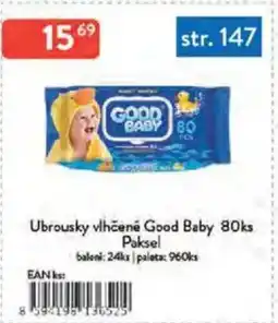 Qanto Ubrousky vlhčené Good Baby nabídka