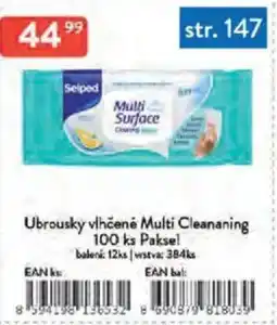Qanto Ubrousky vlhčené Multi Cleananing Paksel nabídka