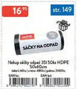 Qanto Nakup sáčky odpad nabídka