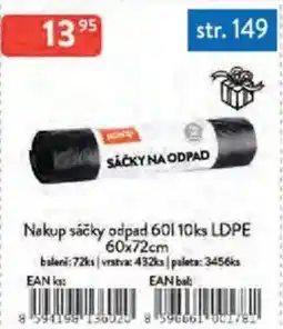 Qanto Nakup sáčky odpad nabídka