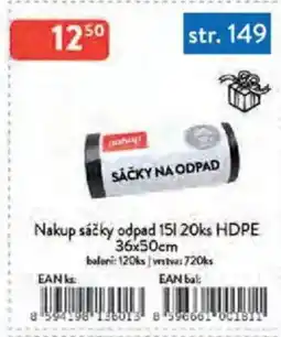 Qanto Nakup sáčky odpad nabídka