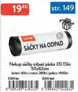 Qanto Nakup sáčky odpad páska nabídka