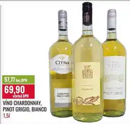 Ratio VÍNO CHARDONNAY, PINOT GRIGIO, BIANCO 1,5l nabídka