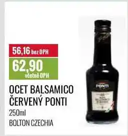 Ratio OCET BALSAMICO ČERVENÝ PONTI 250ml nabídka