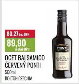 Ratio OCET BALSAMICO ČERVENÝ PONTI 500ml nabídka