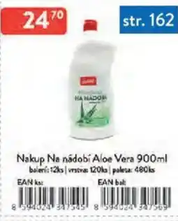 Qanto Nakup Na nádobí Aloe Vera nabídka