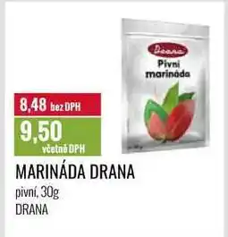 Ratio MARINÁDA DRANA pivní, 30g nabídka