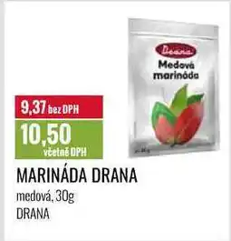 Ratio MARINÁDA DRANA medová, 30g nabídka