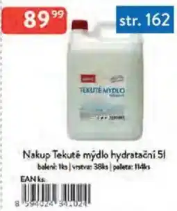 Qanto Nakup Tekuté mýdlo hydratační nabídka