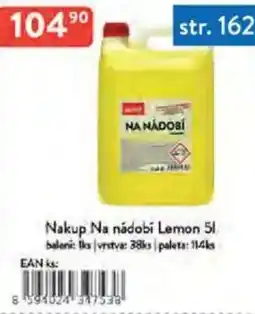 Qanto Nakup Na nádobí Lemon nabídka