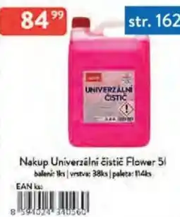 Qanto Nakup Univerzální čistič Flower nabídka