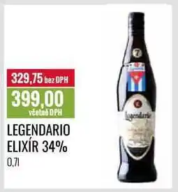 Ratio LEGENDARIO ELIXÍR 34% 0,7l nabídka