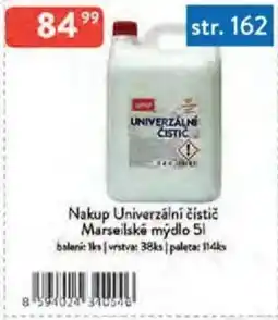 Qanto Nakup Univerzální čistič Marseilské mýdlo nabídka