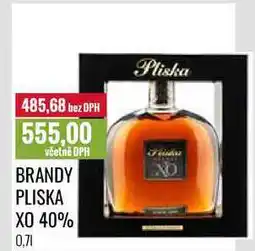 Ratio BRANDY PLISKA XO 40% 0,7l nabídka
