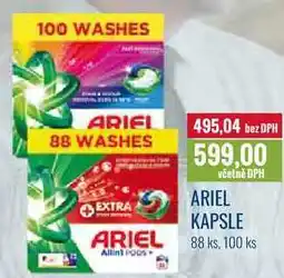 Ratio ARIEL KAPSLE 88 ks, 100 ks nabídka