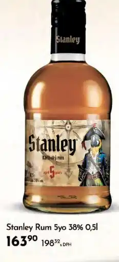 Qanto Stanley Rum 5yo 38% nabídka
