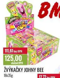 Ratio ŽVÝKAČKY JOHNY BEE 18x35g nabídka