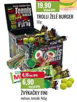 Ratio ŽVÝKAČKY FINI 4x5g nabídka