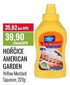 Ratio HOŘČICE AMERICAN GARDEN 227g nabídka