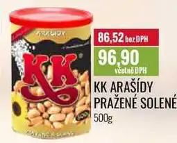 Ratio KK ARAŠÍDY PRAŽENÉ SOLENÉ 500g nabídka