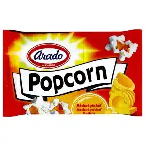 Ratio Arado Popcorn do mikrovlnné trouby, máslový 100g nabídka