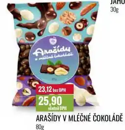 Ratio ARAŠÍDY V MLÉČNÉ ČOKOLÁDĚ 80g nabídka