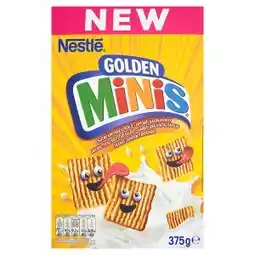 Ratio Nestlé Golden Minis Cereální čtverečky se sušenkovou chutí 375g nabídka