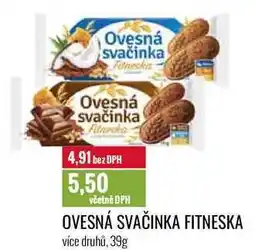 Ratio OVESNÁ SVAČINKA FITNESKA 39g nabídka
