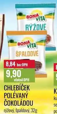 Ratio CHLEBÍČEK POLÉVANÝ ČOKOLÁDOU 32g nabídka