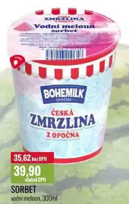 Ratio SORBET vodní meloun, 300ml nabídka