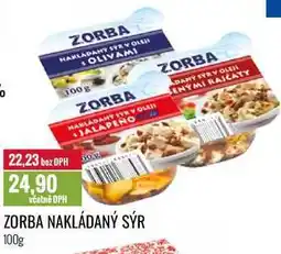 Ratio ZORBA NAKLÁDANÝ SÝR 100g nabídka
