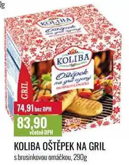 Ratio KOLIBA OŠTĚPEK NA GRIL 290g nabídka