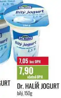 Ratio Dr. HALÍŘ JOGURT bílý, 150g nabídka