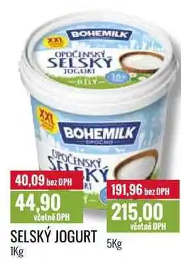 Ratio SELSKÝ JOGURT 1Kg nabídka