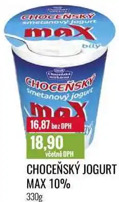 Ratio CHOCEŇSKÝ JOGURT MAX 10% 330g nabídka