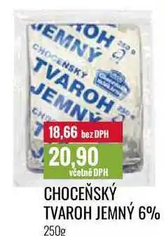 Ratio CHOCEŇSKÝ TVAROH JEMNÝ 6% 250g nabídka