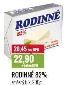 Ratio RODINNÉ 82% 200g nabídka