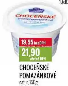 Ratio CHOCEŇSKÉ POMAZÁNKOVÉ natur, 150g nabídka