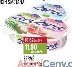 Ratio ŽERVÉ 80g nabídka