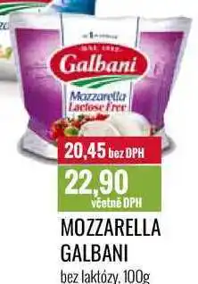 Ratio MOZZARELLA GALBANI bez laktózy, 100g nabídka