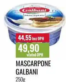 Ratio MASCARPONE GALBANI 250g nabídka