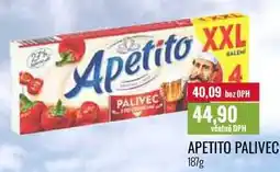 Ratio APETITO PALIVEC 187g nabídka