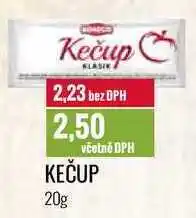 Ratio KEČUP 20g nabídka