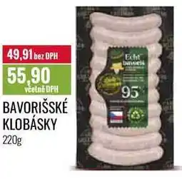 Ratio BAVORIŠSKÉ KLOBÁSKY 220g nabídka