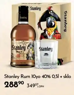 Qanto Stanley Rum 10yo 40% nabídka