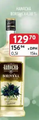 Qanto Hanacka borovička 30% nabídka