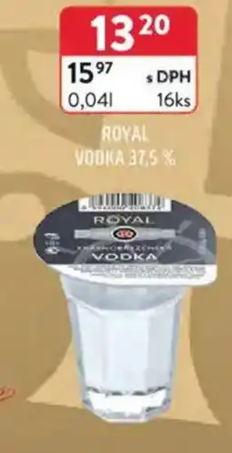 Qanto Royal vodka 37,5 % nabídka